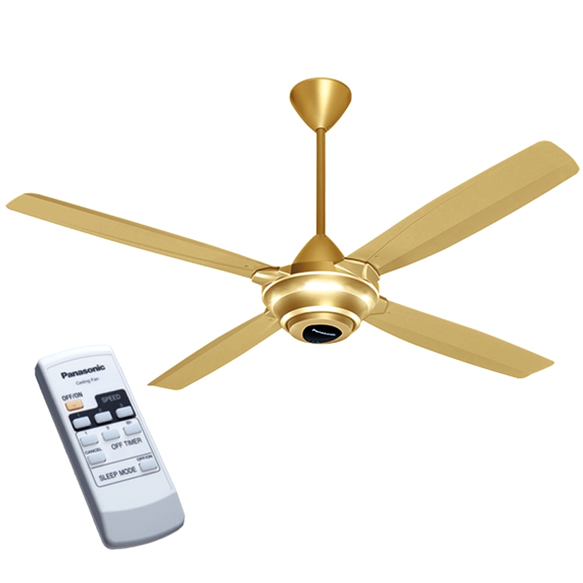 quat-tran-panasonic-f-56mzg-go quạt trần 4 cánh panasonic f-56mzg