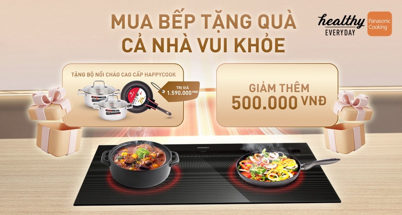 Bếp từ Panasonic nội địa Nhật Bản