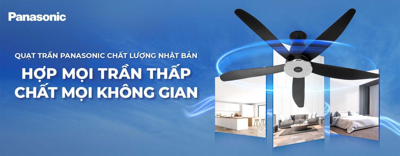 Tính năng quạt trần Panasonic 4 cánh