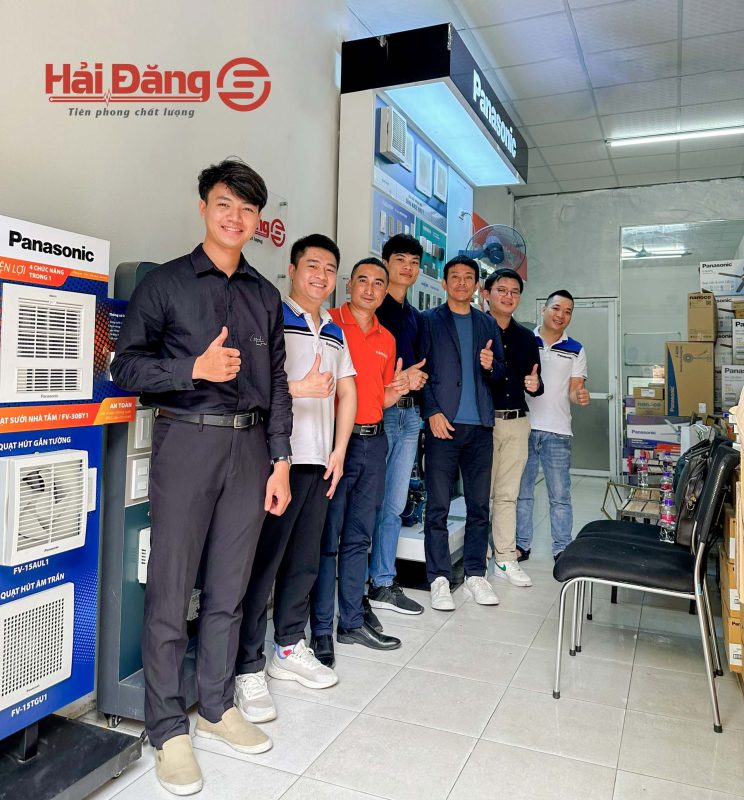 Giám đốc ngành hàng thiết bị điện Panasonic đến thăm và hợp tác lâu dài với hải Đăng