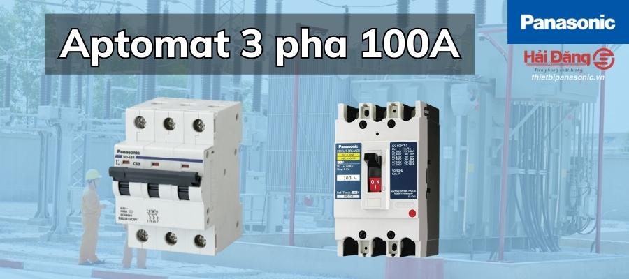 Aptomat 3 pha 100A