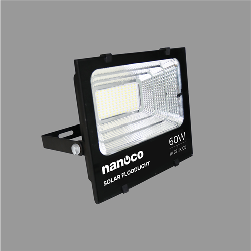 Đèn pha LED 60W 6500K dùng với solar + NLFS060615L