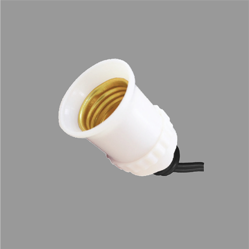 Đui đèn E27 loại di động có dây 20cm, màu đen + NAE2720BK